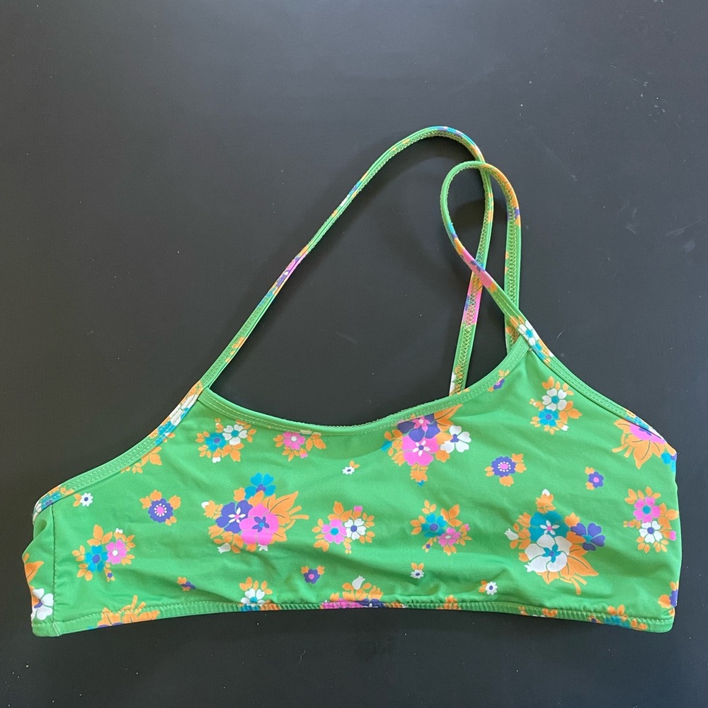 Frankie’s bikinis asymmetrical top